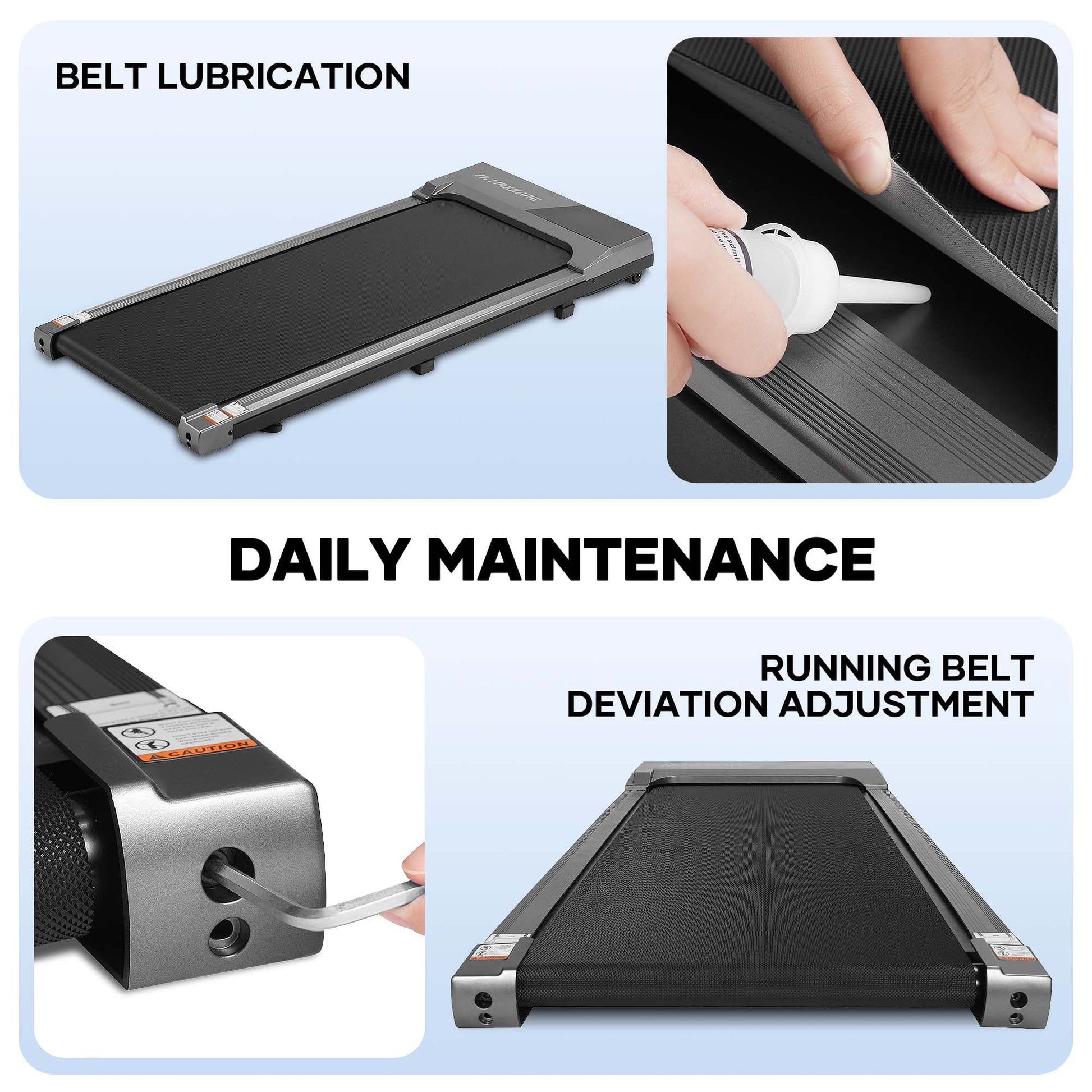 Walking Pad Treadmill 4.7" Ultra-Thin, Underdesk Treadmill2.25Hp, 3.8 MPH, Remote Control, Compact Walking Pad for Home Office, 265 Lbs