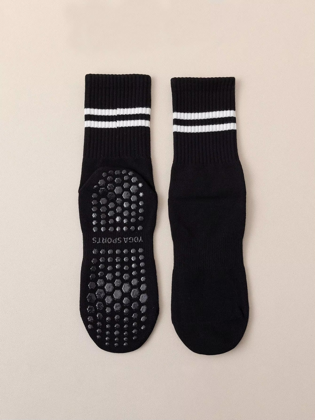Non-Slip Pilates & Yoga Socks for Women - 4 Pairs of Grip Socks for Barre and Fitness