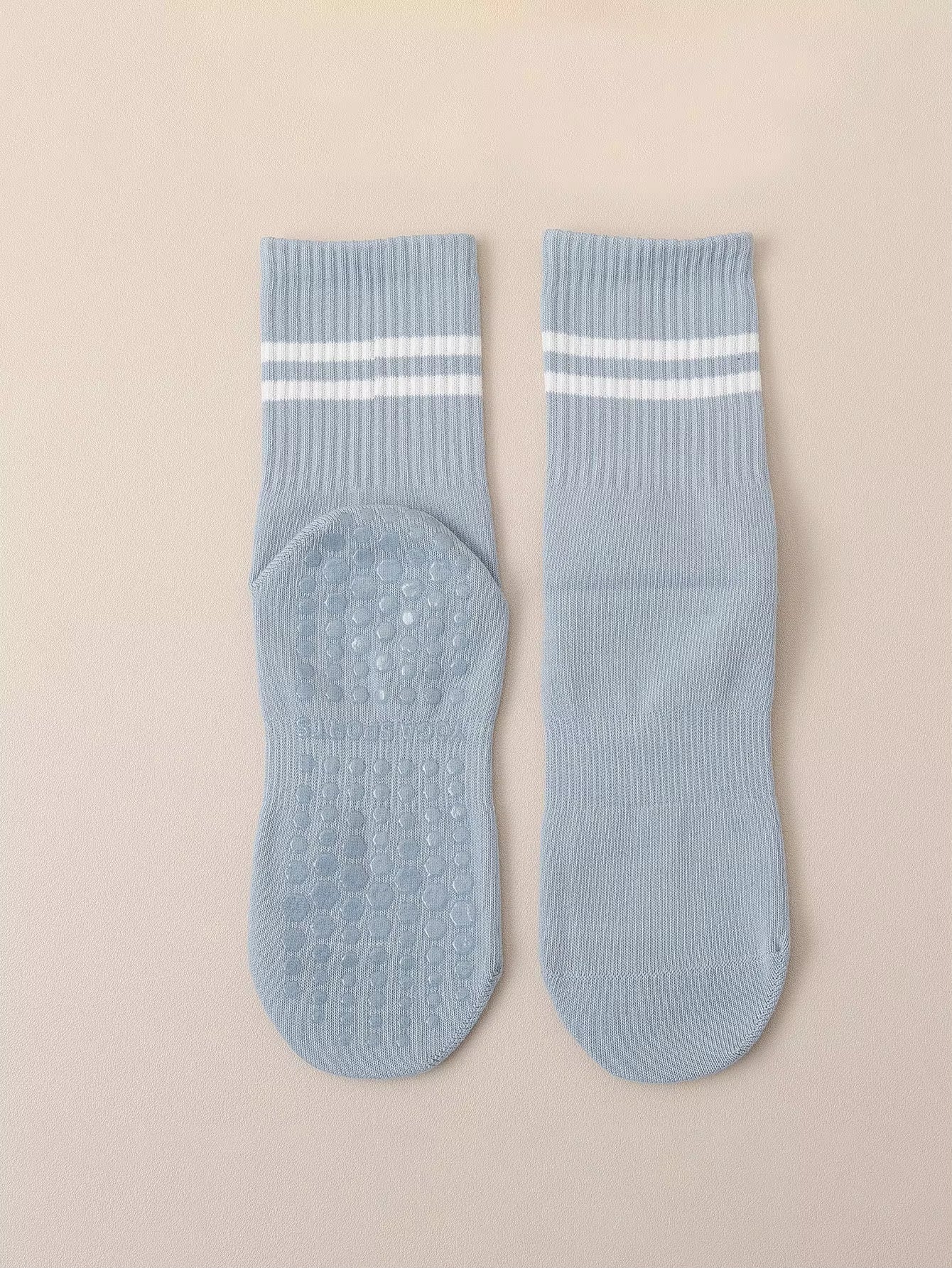 Non-Slip Pilates & Yoga Socks for Women - 4 Pairs of Grip Socks for Barre and Fitness